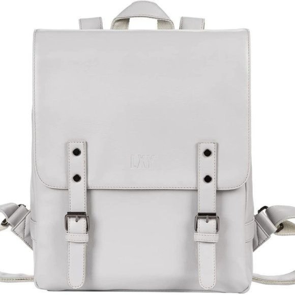 New  VINTAGE LEATHER BACKPACK: main image 11
